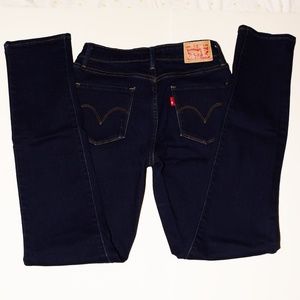 Levi's Mid Rise Skinny Jeans